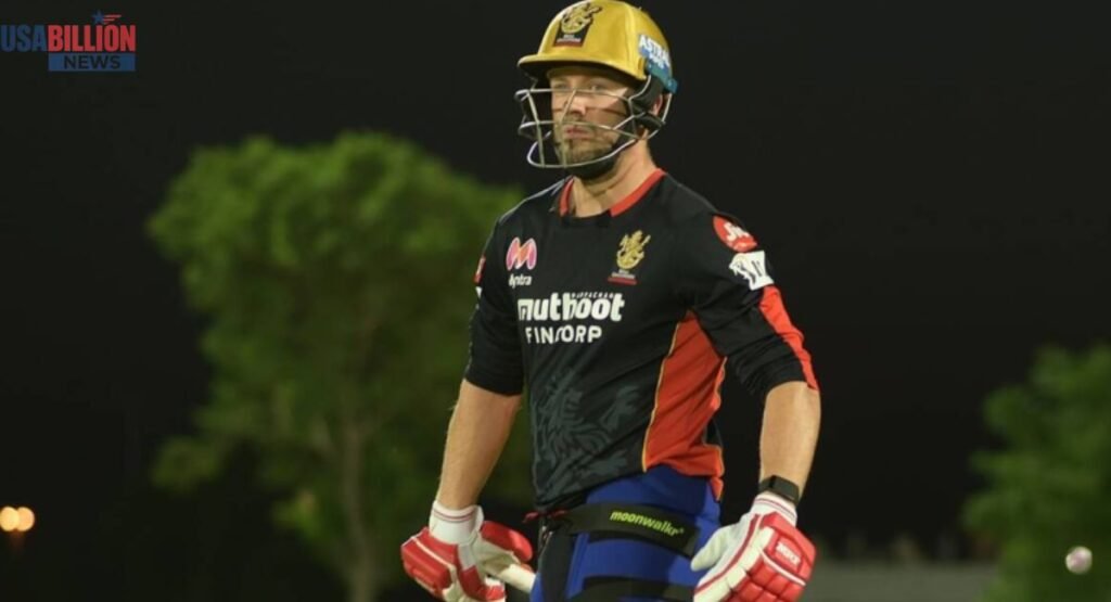 Is AB de Villiers the Batsman in the IPL Logo?